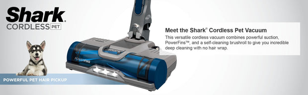 Shark Pet Plus Cordless Stick Vacuum, UZ365H