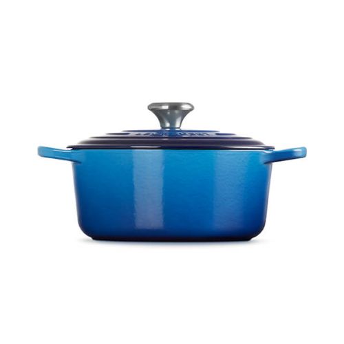 Le Creuset Signature Azure Cast Iron 24cm Round Casserole