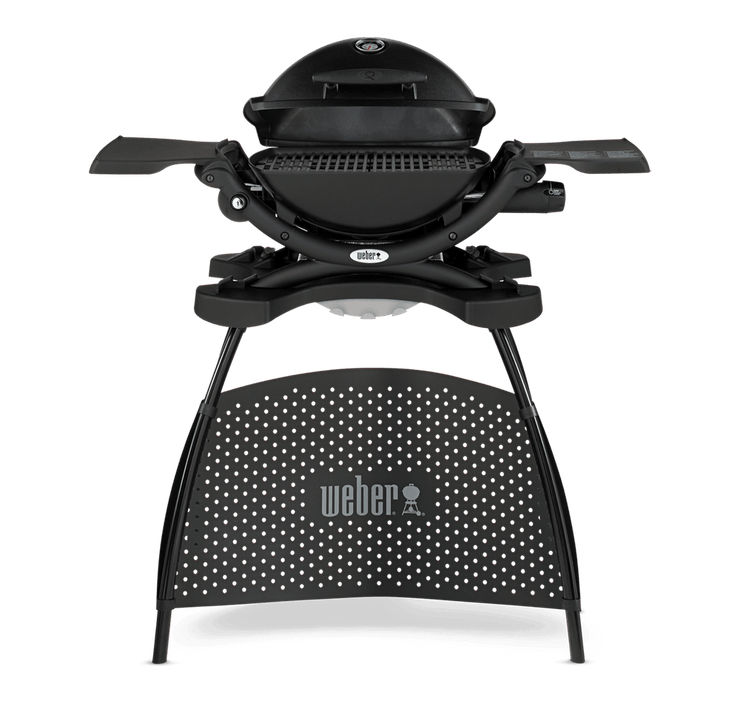Weber Q1200 Black with Stand Gas BBQ