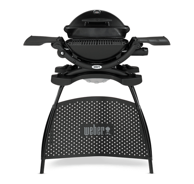 Weber Q1200 Black with Stand Gas BBQ