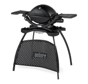Weber Q1200 Black with Stand Gas BBQ