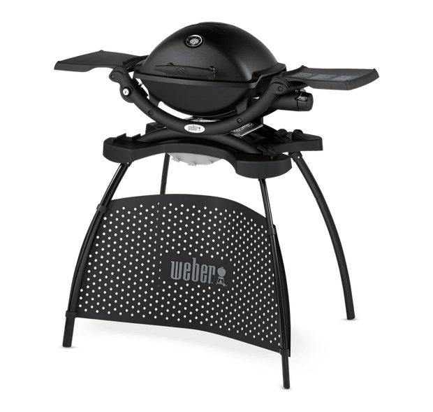 Weber Q1200 Black with Stand Gas BBQ