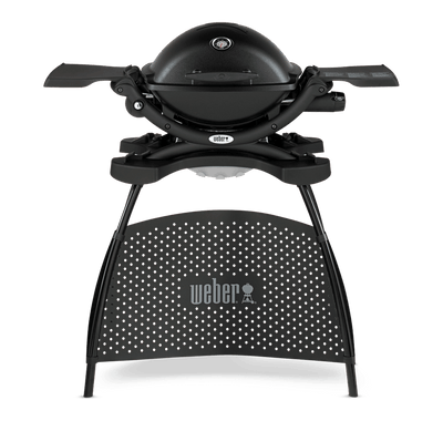 Weber Q1200 Black with Stand Gas BBQ