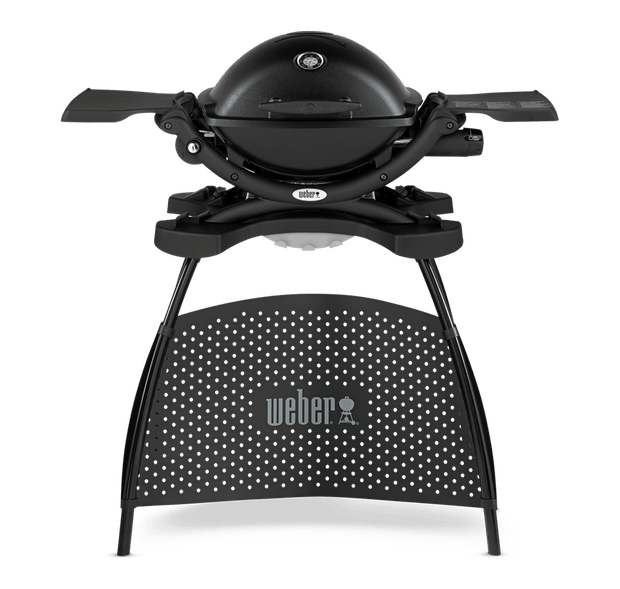 Weber Q1200 Black with Stand Gas BBQ