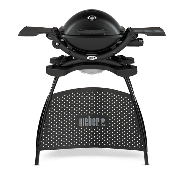 Weber Q1200 Black with Stand Gas BBQ