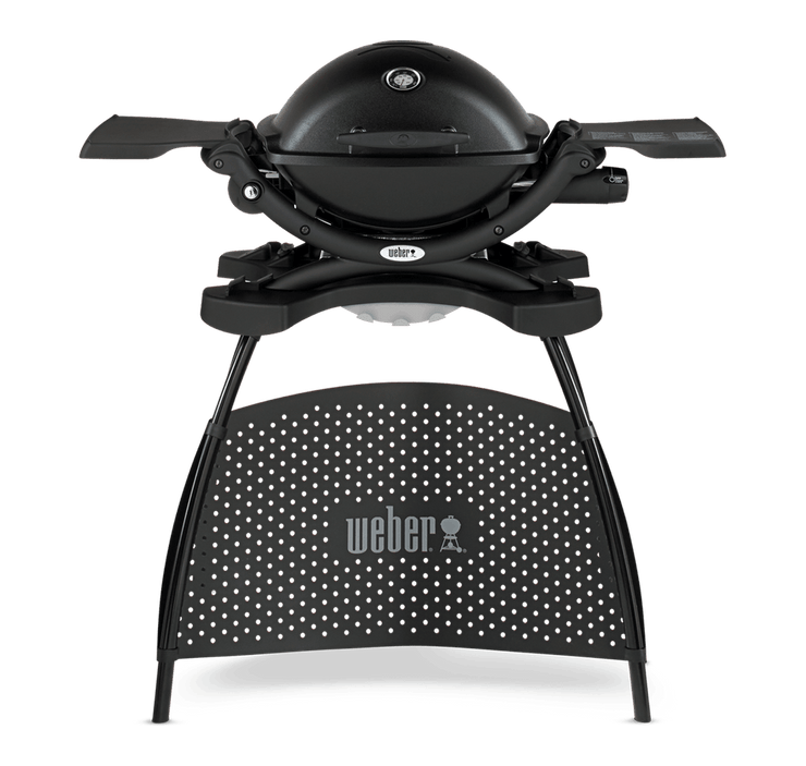 Weber Q1200 Black with Stand Gas BBQ