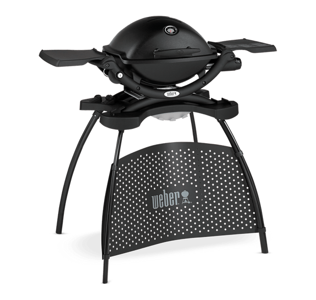Weber Q1200 Black with Stand Gas BBQ