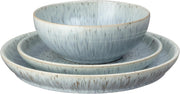 Denby Halo Speckle Coupe 12 Piece Tableware Set Gift Boxed
