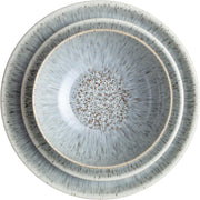 Denby Halo Speckle Coupe 12 Piece Tableware Set Gift Boxed