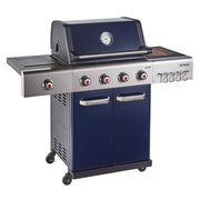 Outback Jupiter 4 Burner Gas BBQ Blue