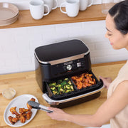 Ninja Foodi FlexDrawer AF500UK Air Fryer, 10.4L, Black