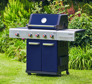 Outback Jupiter 4 Burner Gas BBQ Blue