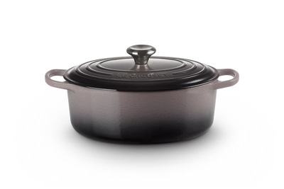 Le Creuset Flint Oyster Cast Iron Oval Casserole 29cm
