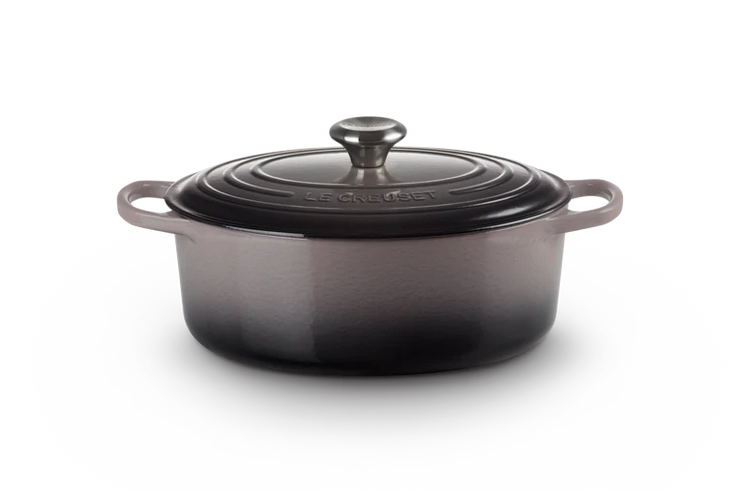 Le Creuset Flint Oyster Cast Iron Oval Casserole 29cm