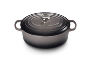 Le Creuset Flint Oyster Cast Iron Oval Casserole 29cm