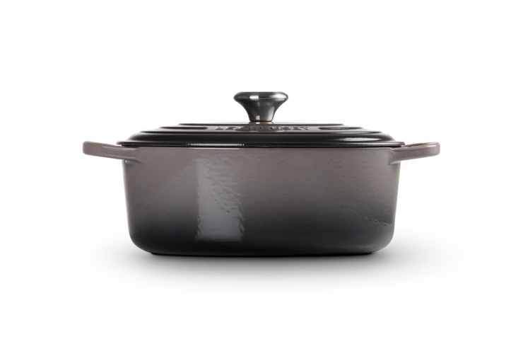 Le Creuset Flint Oyster Cast Iron Oval Casserole 29cm