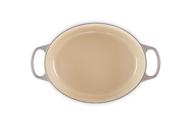 Le Creuset Flint Oyster Cast Iron Oval Casserole 29cm