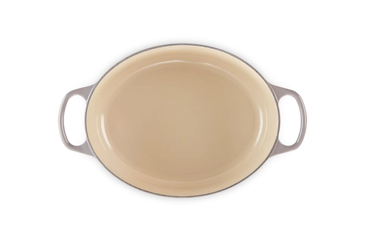 Le Creuset Flint Oyster Cast Iron Oval Casserole 29cm