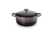Le Creuset Flint Cast Iron Round Casserole 24cm