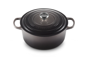 Le Creuset Flint Cast Iron Round Casserole 28cm