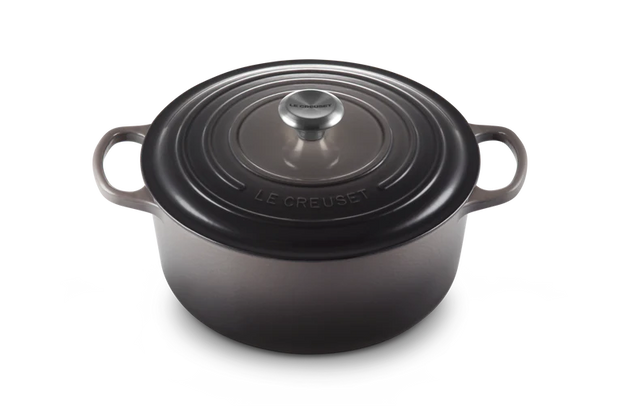 Le Creuset Flint Cast Iron Round Casserole 28cm