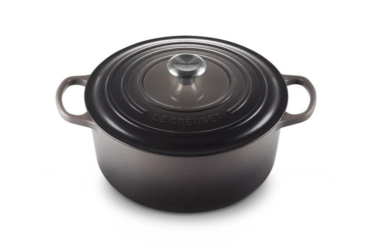 Le Creuset Flint Cast Iron Round Casserole 28cm