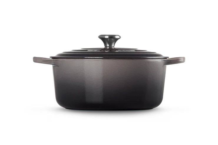 Le Creuset Flint Cast Iron Round Casserole 28cm