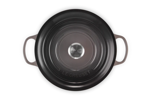 Le Creuset Flint Cast Iron Round Casserole 28cm