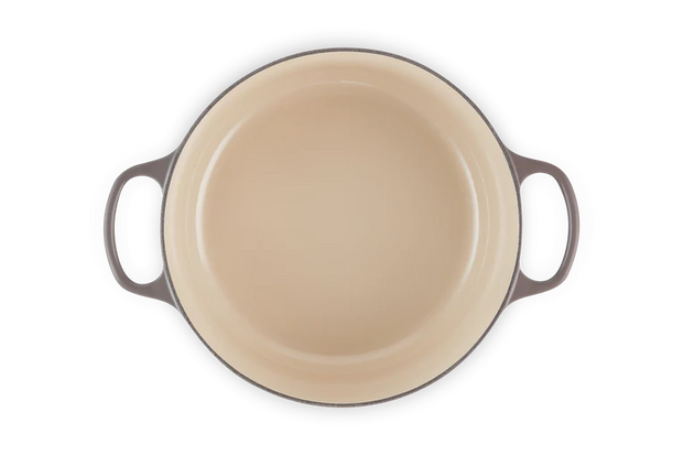 Le Creuset Flint Cast Iron Round Casserole 28cm