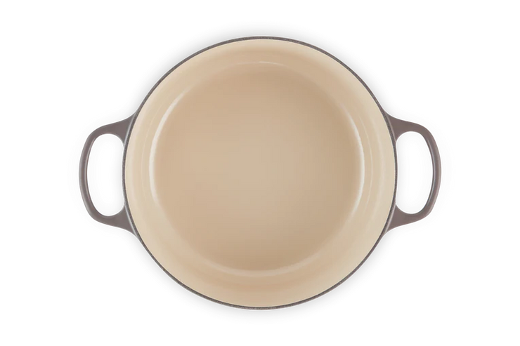 Le Creuset Flint Cast Iron Round Casserole 28cm