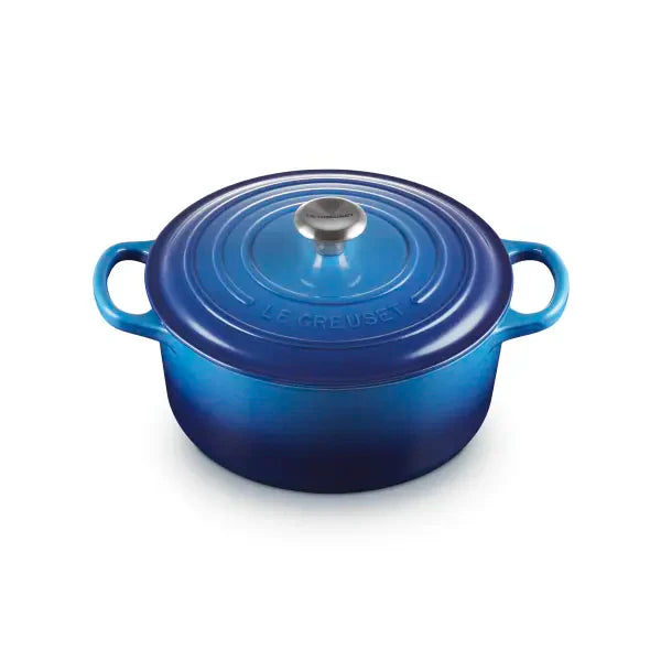Le Creuset Round Casserole 22cm Azure