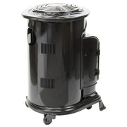 Provence Portable Gas Heater Gloss Black Real Flame Effect Calor Gas - Northern Ireland ONLY Collection or Delivery