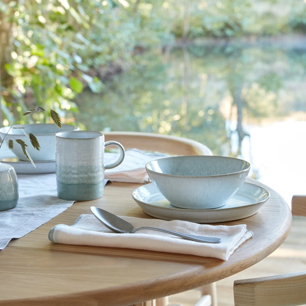 Denby Kiln Green 12 Piece Tableware Set