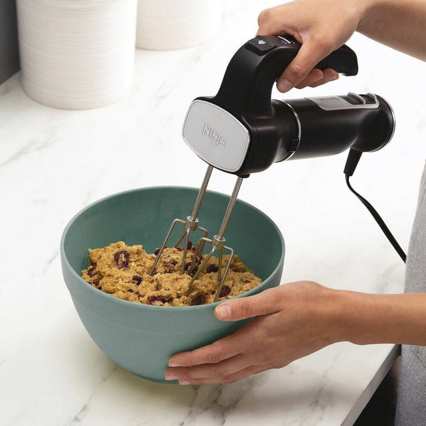 Ninja Foodi Power Mixer System, Hand Mixer Immersion Blender 3-Cup Power Chopper
