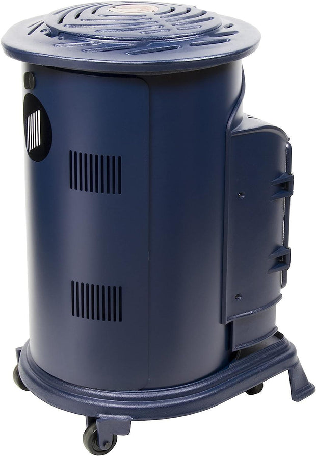 Provence Portable Gas Heater Navy Real Flame Effect Calor Gas - Northern Ireland ONLY Collection or Delivery