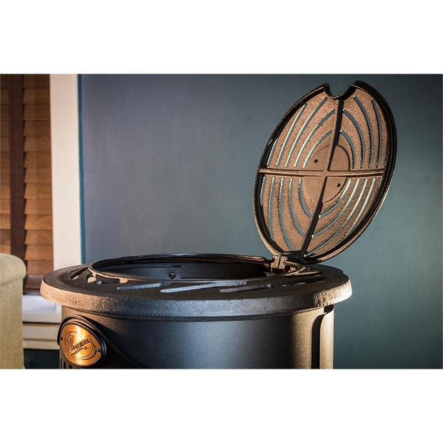 Provence Portable Gas Heater Navy Real Flame Effect Calor Gas - Northern Ireland ONLY Collection or Delivery